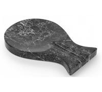 Radicaln Marble Spoon Rest 8 Inches Black Handmade Stove Top Spoon Holder for Kitchen Utensils, Ideal Heat-Resistant Cooking Utensil Rest, Modern Farmhouse Kitchen Decor