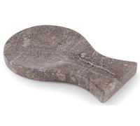 RADICALn Marble Spoon Rest Gray Oceanic Handmade Big Spatula Ladle Fork Utensil Rest - Spoon Rests Keeper Kitchen Organizer - Chef Cooking Helper Tool Countertop Spoon Holder
