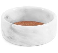 Radicaln Marble Wine Coasters 5.5" Inches White Wine Bottle Coasters for Dining Table, Bar, Gift, Wine Coaster