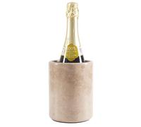 Radicaln Marble Wine Cooler Verona 6.5" - Handmade Insulated Chiller for Champagne, Wine & Beverages - Elegant Wine Bottle Holder & Bar Décor Accessory (Verona)