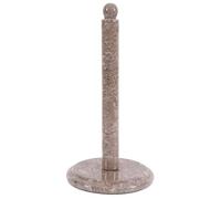 RADICALn Paper Towel Holder Handmade Marble Grey Oceanic Hand Towel Rack Napkin Paper Roll Holder - Non Ceramic Kitchen Standing Wrapping Paper Holder - Over Cabinet Towel Holder Stand