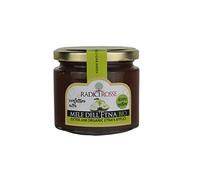 Radici Rosse - Etna apple jam and BIO brown sugar 240 g Gourmet - 4 jars per carton for sweets, cakes, crepes, and many other recipes
