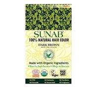 Radico 100% Natural Sunab Dark Brown 100% Natural/Organic Hairc