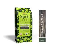 Radico Colour Me Organic Dark Ash Blonde Plant Hair Colour (Organic, Vegan, Natural Cosmetics) DarkAsh