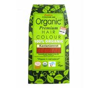 Radico Colour Me Organic Hair Dye - 100% Vegetable, Chestnut Red