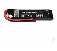 Radient 2S 2700mAh 7.4V 30C LiPo Battery Pack Deans HCT Connector RDNB27002S30H