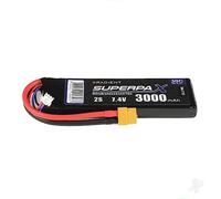 Radient 3000mAh 2S 7.4v 30C RC LiPo Battery w/ XT60 Connector Plug