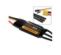 Radient 30A G2 Brushless ESC SBEC 2-4 Cell LiPo Fixed-Wing Aircraft RDNE3024
