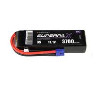 Radient 3700mAh 3S 11.1v 30C RC LiPo Battery w/ EC3 Connector Plug