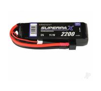 Radient 3S 2200mAh 11.1V 30C LiPo Battery Pack Deans HCT Connector RDNB22003S30H