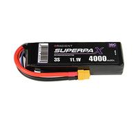 Radient 4000mAh 3S 11.1v 30C RC LiPo Battery w/ XT60 Connector Plug