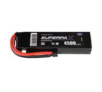 Radient 4500mAh 3S 11.1v 30C RC LiPo Battery w/Deans (HCT) Connector Plug