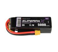 Radient 5000mAh 3S 11.1v 30C RC LiPo Battery w/ XT60 Connector Plug