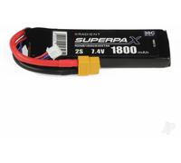 Radient LiPo 2S 1800mAh 7.4V 30C Battery XT60 Connector RDNB18002S30XT60