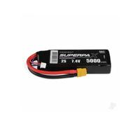 Radient LiPo 2S 5000mAh 7.4V 50C XT60 RC Battery RDNB50002S50XT60