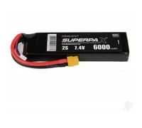 Radient LiPo 2S 6000mAh 7.4V 50C XT60 RC Battery RDNB60002S50XT60