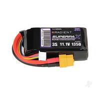 Radient LiPo 3S 1350mAh 11.1V 30C XT60