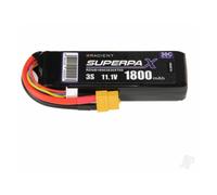 Radient LiPo 3S 1800mAh 11.1V 30C RC Battery Pack XT60 RDNB18003S30XT60
