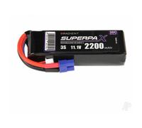 Radient LiPo 3S 2200mAh 11.1V 30C EC3 RC Battery RDNB22003S30EC3