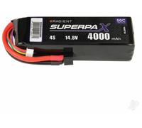 Radient LiPo 4S 4000mAh 14.8V 50C RC Battery Deans RDNB40004S50H