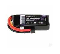 Radient LiPo Battery 3S 1600mAh 11.1V 30C Deans Connector RDNB16003S30H