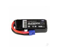 Radient LiPo Battery 3S 1600mAh 11.1V 30C EC3 Connector RDNB16003S30EC3
