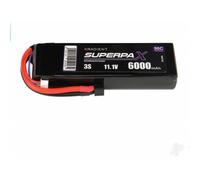 Radient LiPo Battery 3S 6000mAh 11.1V 50C Deans RC RDNB60003S50H