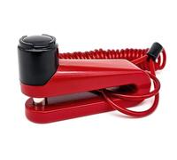 RADIKAL RK510R Motorcycle Disc Lock, ø10mm Safer, More Visible, More Deterrent, Compact Security, Effective and Deterrent Universal Anti Theft Wheel Brake Disk Lock for Motorbike Scooter Electric Bike