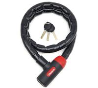 RADIKAL RK520 Piton Cable Lock Anti Theft Motorcycle, Armored Articulated Steel Cable, 120cm/3,9ft, Flexible, Security Lock, Universal Antitheft Python Chain for Motorcycle, Scooter, Electric Bicycle