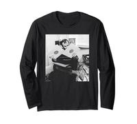 Radio 1 DJ John Peel 1982 by Virginia Turbett Long Sleeve T-Shirt