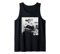 Radio 1 DJ John Peel 1982 by Virginia Turbett Tank Top