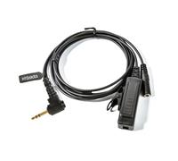 Radio Audio Adapter Cable 3.5 Female to 1-pin with PTT for Motorola TLKR | Compatible with Motorola TLKR T60 T61 T62 T81 T80 T82 T100 T200 T260 T280
