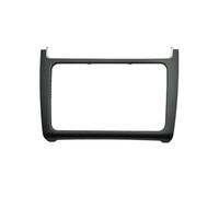 Radio Audio Fascia Trim Bezel Faceplate For VW For Polo 2014-2017 | Autoradio Car Dashboard Panel Refitting Frame Kit RESPUNEKBAH(Matte black)