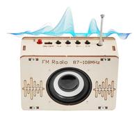 Radio Building Kit | Wooden Electronic Project Kit - Science Toys for Christmas Halloween Easter Birthday for Friends Family and Teens
