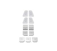 Radio CD Button Sticker Compatible with Tesla for Model-3 2017 2018 2019 2020 2021 2022 2023 Window Lifter Switch Buttons Button Cover Sticker