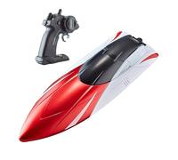Radio Control for Adults - Speed 15km/h LED Tail Light Toy | RC Rechargeable with 100 Minutes Autonomy, Low Battery and Overrange Alarm - for Kids, Girls, Pool, Bathtub and