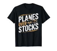 Radio Control Pilot Who Invests Planes Not Stocks Retirement T-Shirt