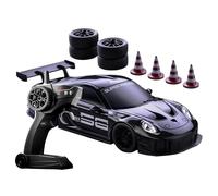 Radio Control Slide Automobile - Fast Cornering Machine | Alloy Frame Build with Exchangeable Wheels, Precision Steering System, Performance Play Transport Unit for Enthusiast Collection