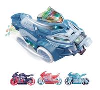 Radio Controlled Cross Motorcycle - 360° Acrobatic Car with Full Rotation, Radio Controlled Acrobatic Motorcycle with Sound and - for Home Interior Rooms Floors Birthday Parties Boys Girls