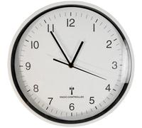 Radio Controlled Wall Clock Automatic Updates Battery Powered Wall Mounted 30Cm