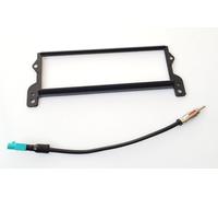 Radio Cover for BMW Mini One Cooper R50 R52 R53, Adapter Fakra to DIN
