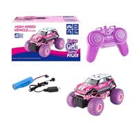 Radio Drift Racer - Wireless Terrain Truck, Four Wheel Drive with Stable Frequency, Plaything with Shock Absorption, Speed Vehicle, Action Fun for Children Age Five Plus Celebration Gift
