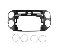 Radio Fascia Frame 9/10.1 Inch Car Frame Fascia Adapter Radio Dash Fitting Panel Kit For VW For Tiguan 2010-2017 2014-2016 Stereo Panel(9 Inch 2014-2016)