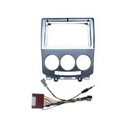 Radio Fascia Frame 9 Inch Car Multimedia Frame Car Radio Audio Frame Dashboard Panel Fascias For Mazda 5 CR19 2005-2010 Stereo Panel(Frame Cable)