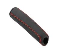 Radio Fascia Frame Car Hand Brake Cover Protective Sleeve For Skoda A5 Stereo Panel Dash(RED)