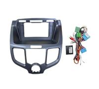 Radio Fascia Navigation Plate 10" 2DIN Dash Kit Big Screen DVD Frame Panel For Odyssey 2004-2008 Car Radio Frame(Frame Cable Canbus)