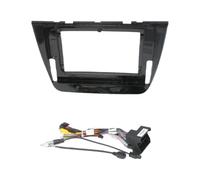 Radio Fascia Navigation Plate 10inch Frame Car Radio Android Stereo Audio Screens Player Navigation Cables Harness CANBUS FOR ROVER FOR MG FOR ZS 2017 Car Radio Frame(Frame A Cable A)