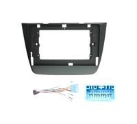Radio Fascia Navigation Plate 10inch Frame Car Radio Android Stereo Audio Screens Player Navigation Cables Harness CANBUS FOR ROVER FOR MG FOR ZS 2017 Car Radio Frame(Frame B Cable A)