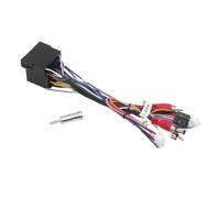 Radio Fascia Navigation Plate 16pin Car Wiring Harness Adapter Canbus Box Decoder Android Radio Power Cable For Fiat For Doblo 500L For Bravo 2008-2014 Car Radio Frame(Only Cable)