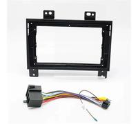Radio Fascia Navigation Plate 9 Inch Car Radio Fascia Frame Android Stereo Dash Panel 2 Din Installation Kit Trim Cover For Maxus V80 2018 Car Radio Frame(Frame Cable)